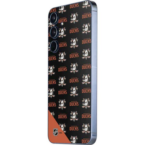 NHL Anaheim Ducks Pattern Galaxy A55 5G Skin